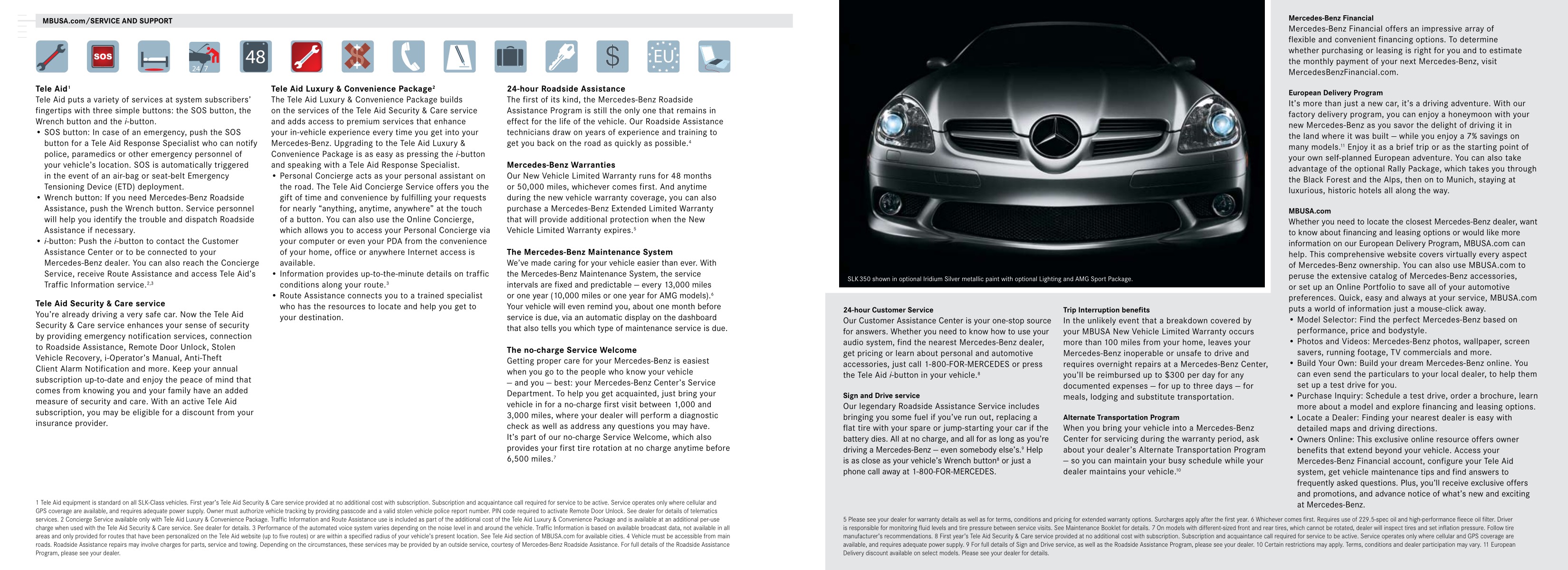 2007 Mercedes-Benz SLK Brochure Page 5